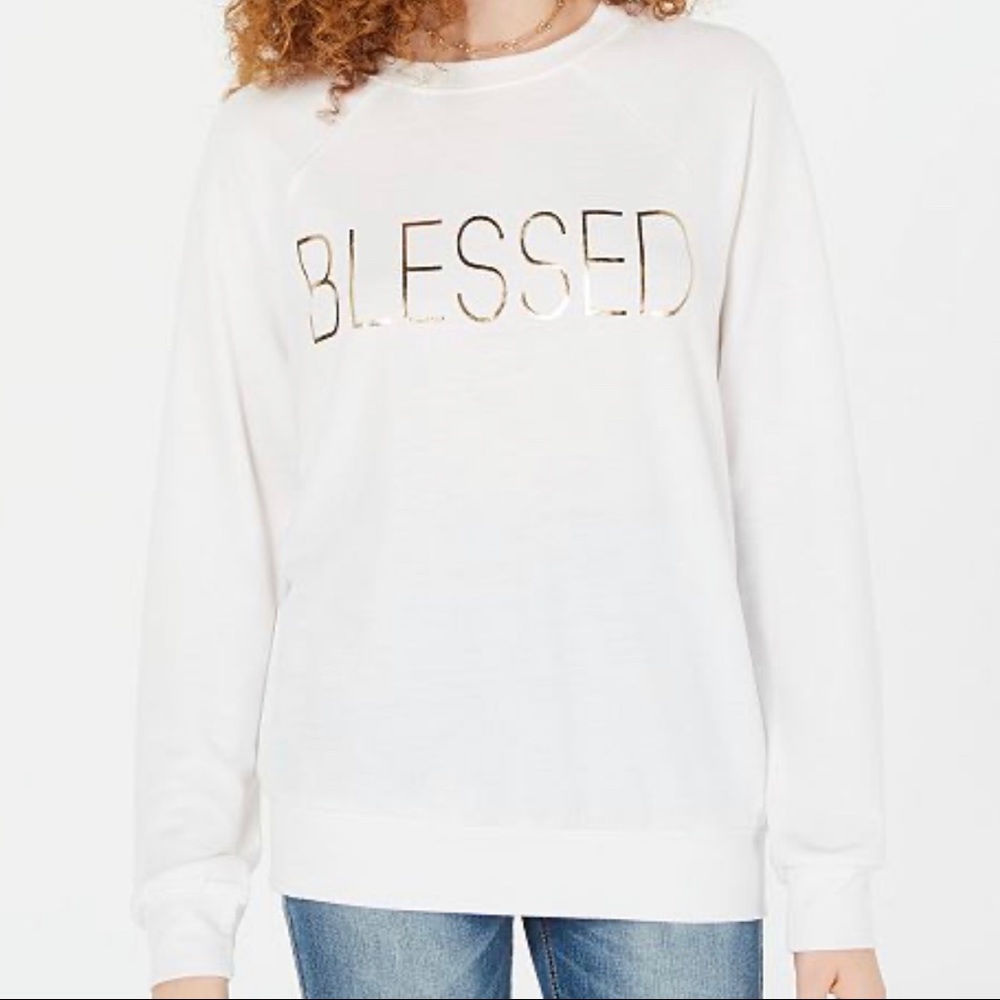 NWT Blessed Sweater